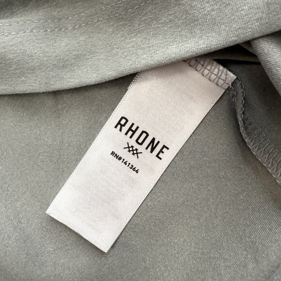 Rhone Reign Long Sleeve Tee Shirt Men's XL Gray Style 100307 Athletic - Picture 9 of 12